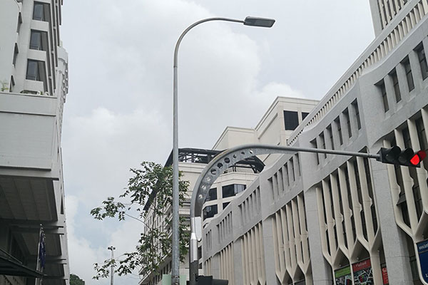 High Power 200W LED street lights, Singapore Highway Avenue Улични LED светла со висока моќност од 200 W, авенија на автопат во Сингапур